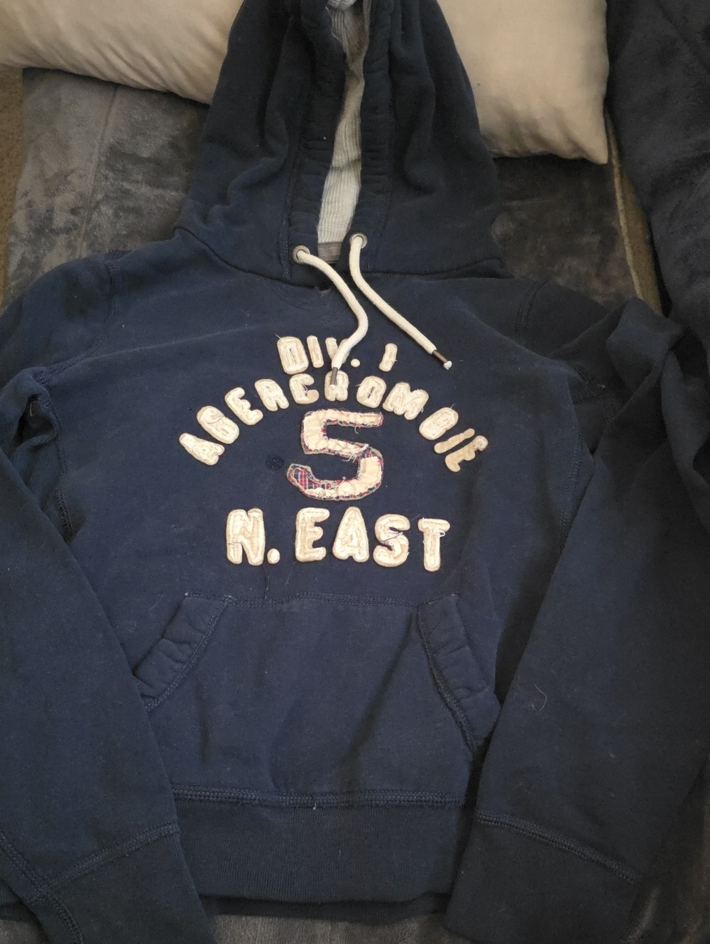 Abercrombie & Fitch Navy Hoodie Womens Med